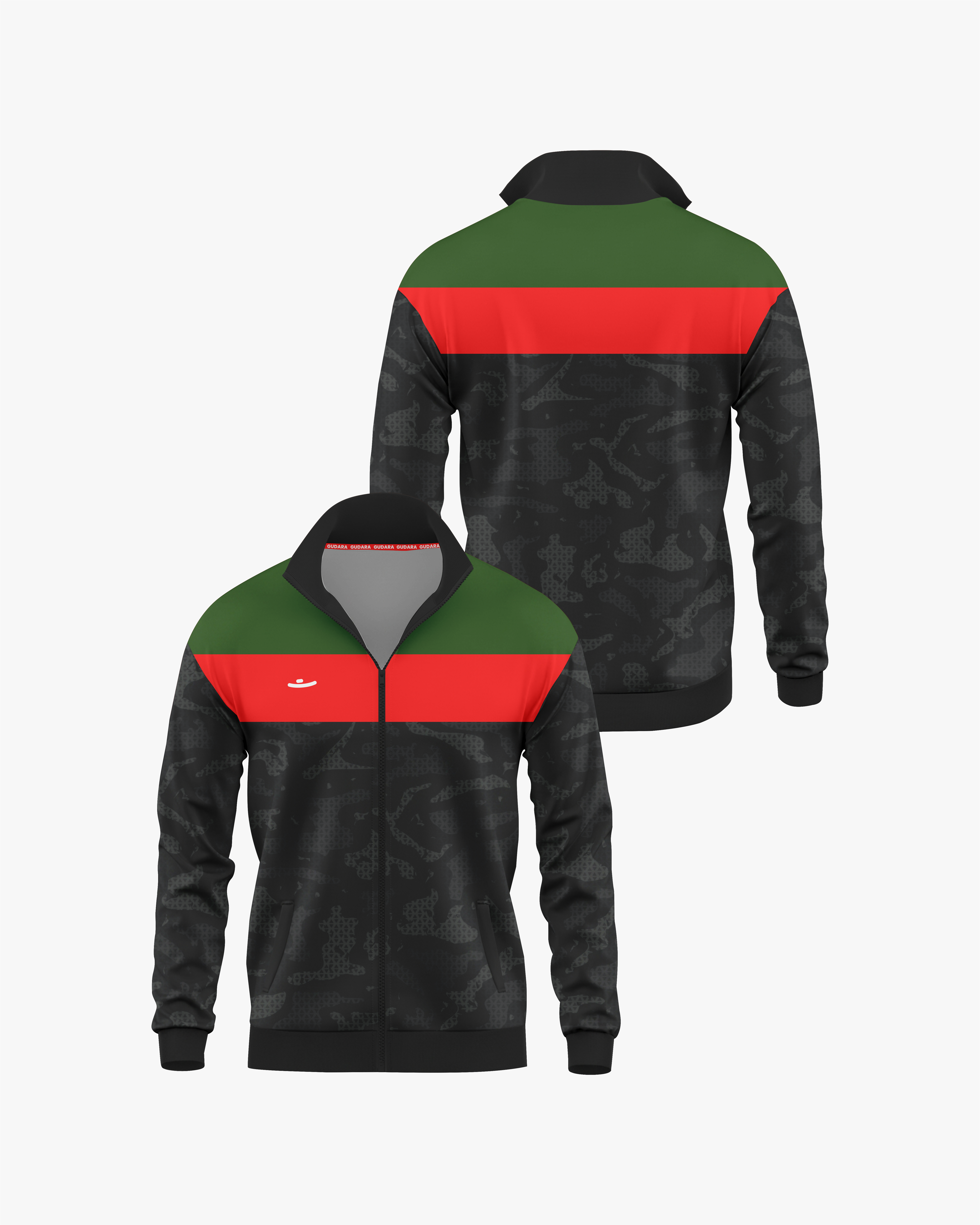 Referensi desain Jaket Kerah Tinggi Custom 2