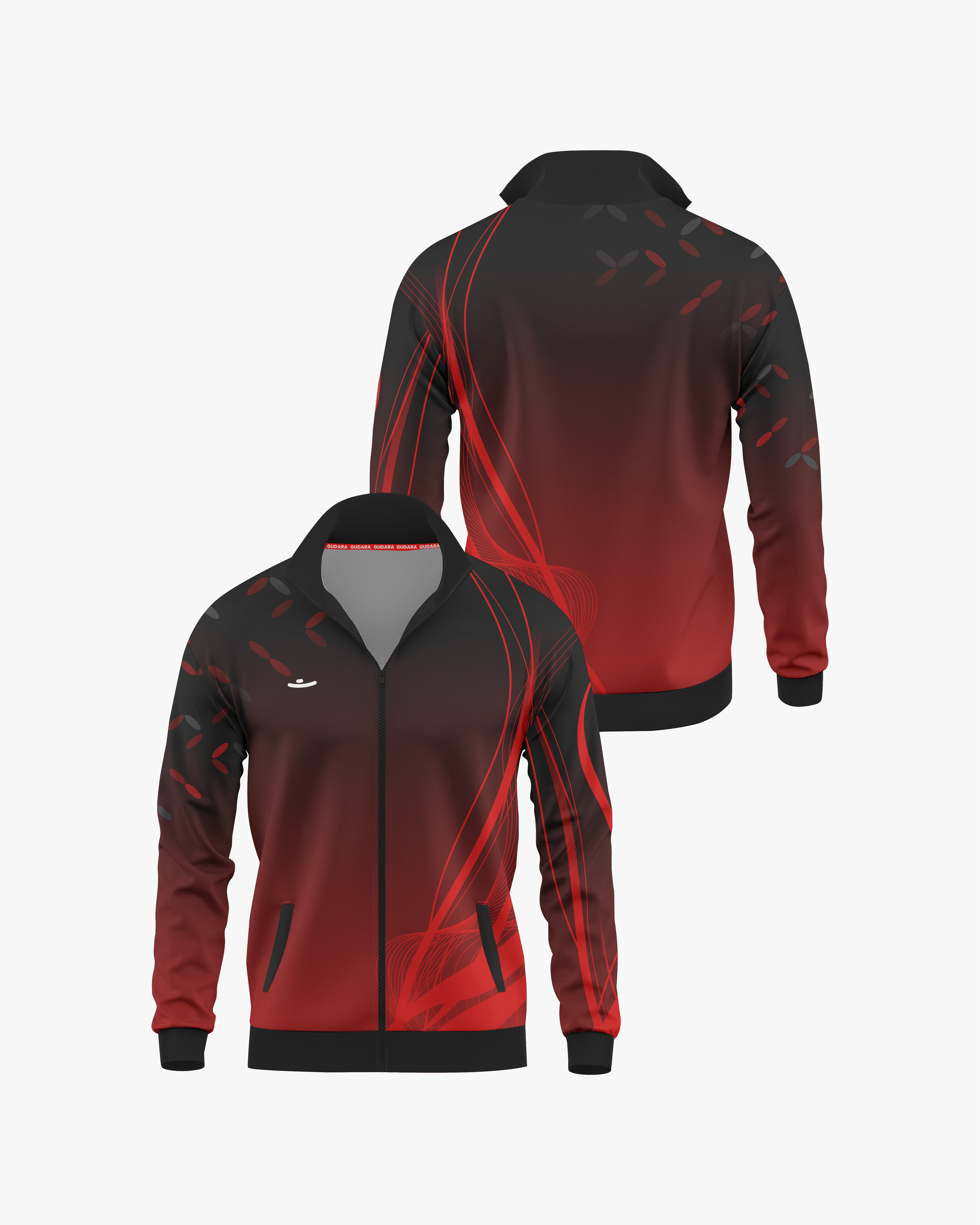 Referensi desain Jaket Kerah Tinggi Custom 3