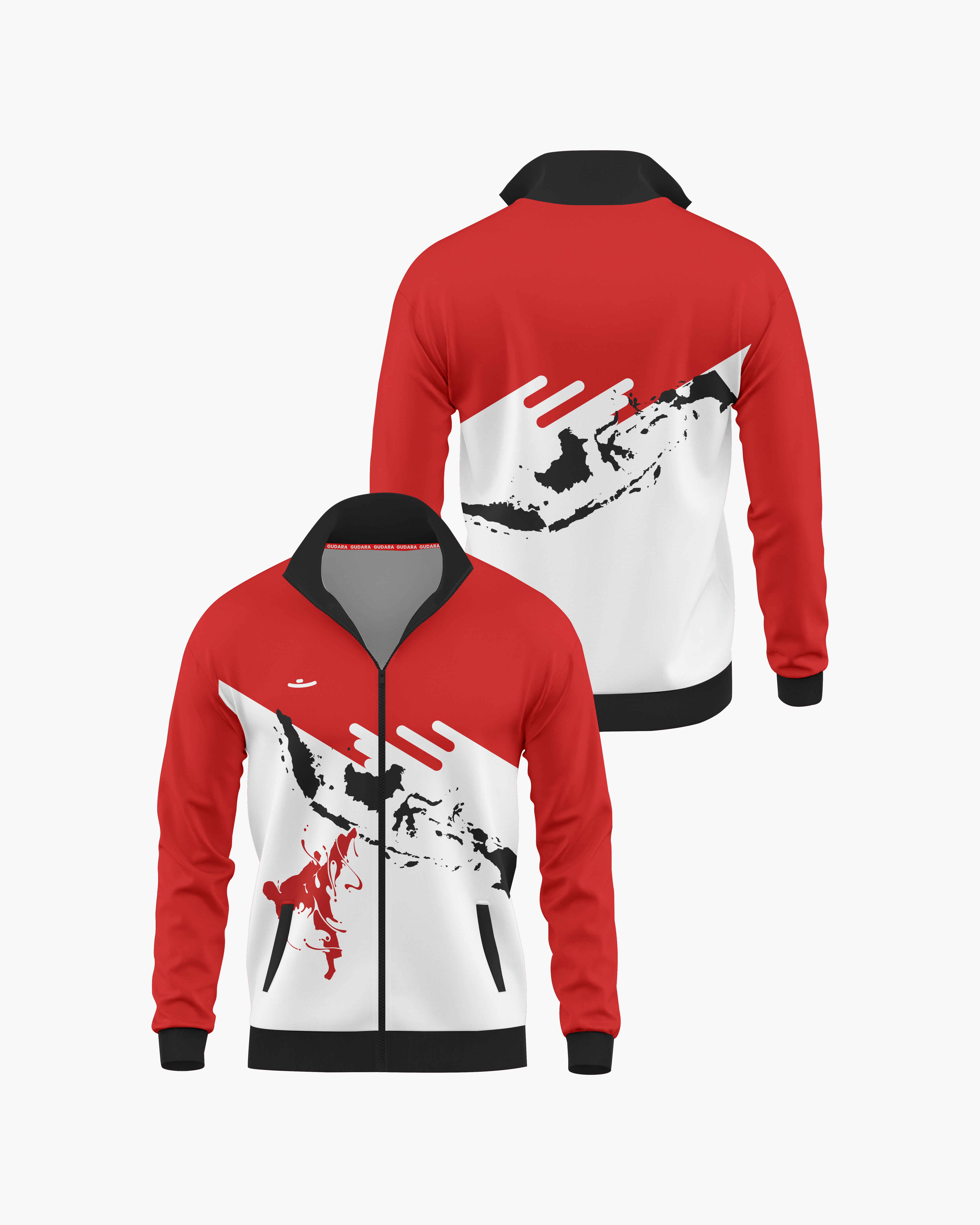 Referensi desain Jaket Kerah Tinggi Custom 4