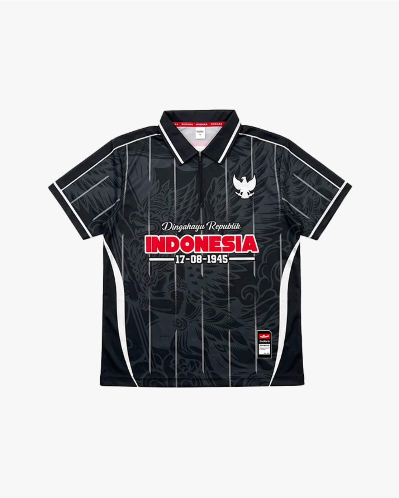 Jersey Oversize Kemerdekaan Black