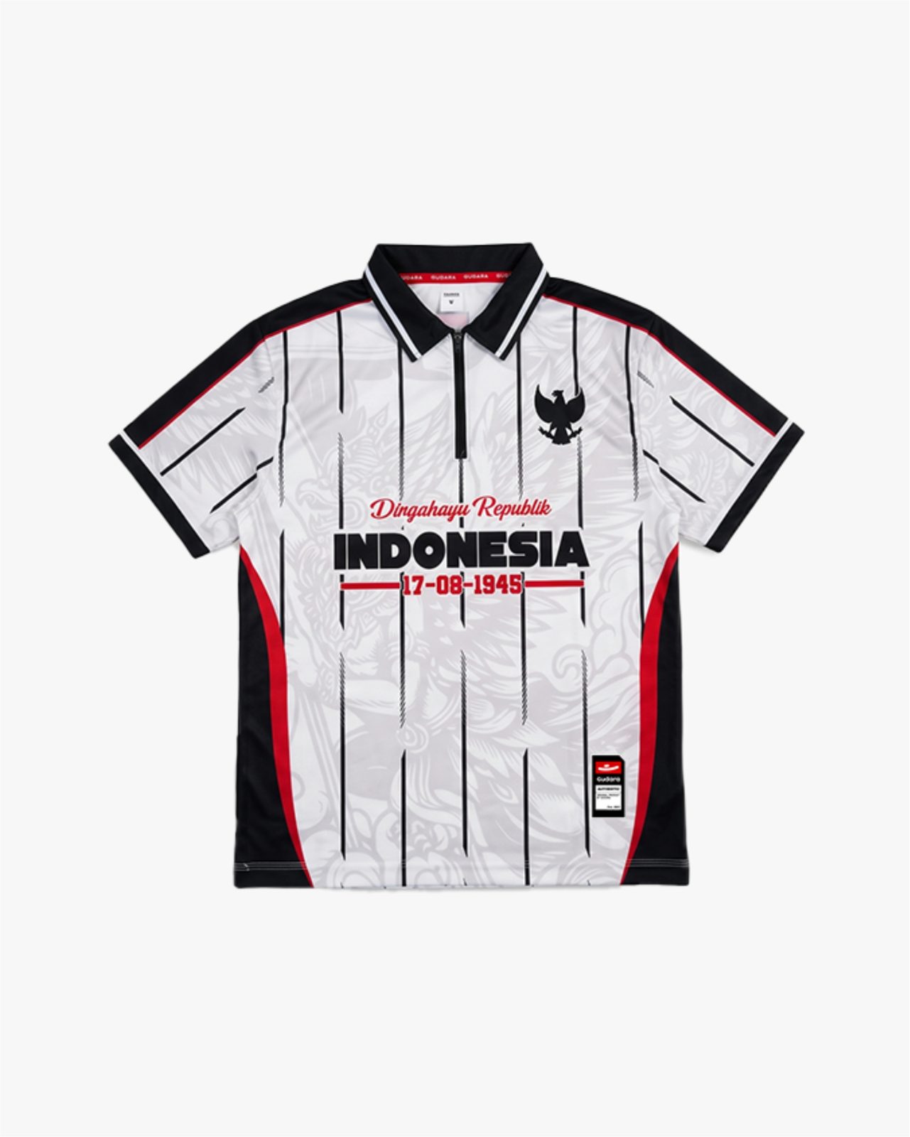 Jersey Oversize Kemerdekaan White