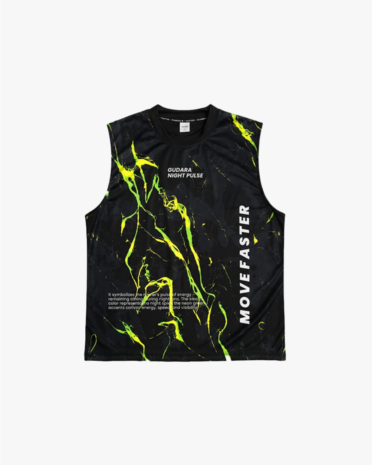 Sleeveless Gudara Night Pulse